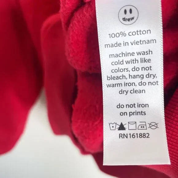 Drew House Red Mascot Hoodie - Picture 6 of 9